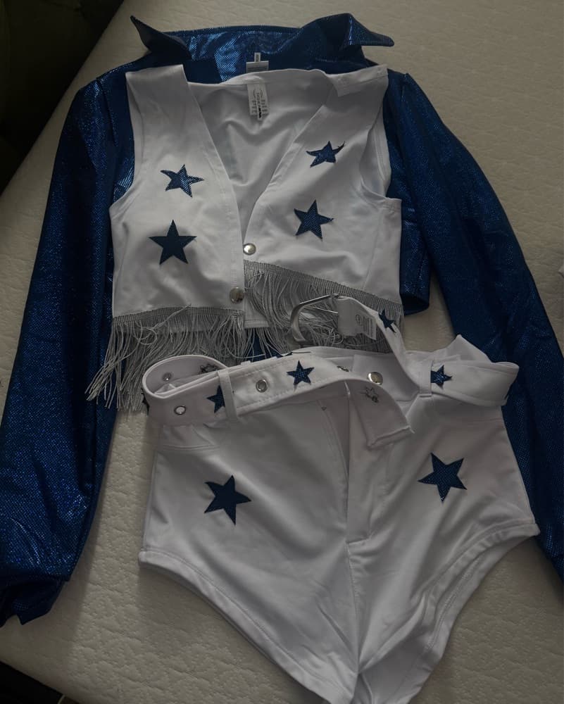 Dallas Cowboys Cheerleader Costume - Image 3
