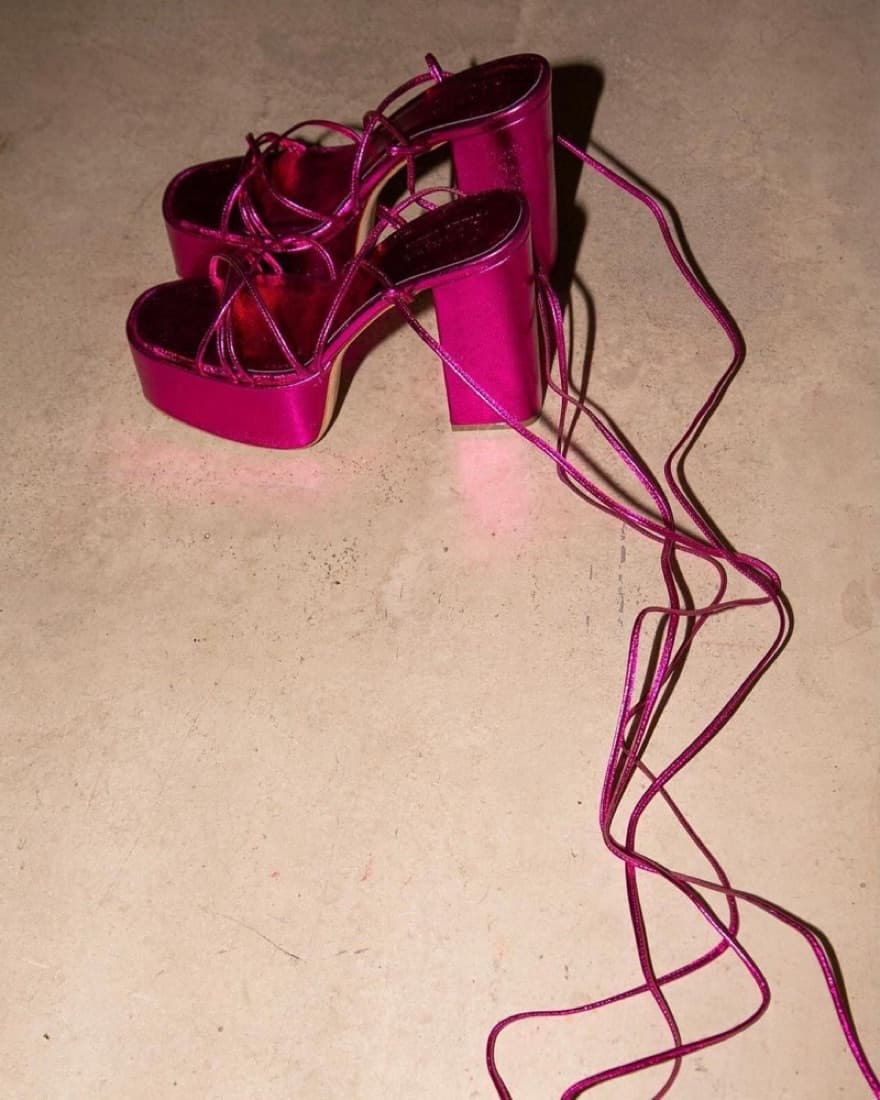 Paris Texas Sandalo Malena Pink Metallic - Image 1
