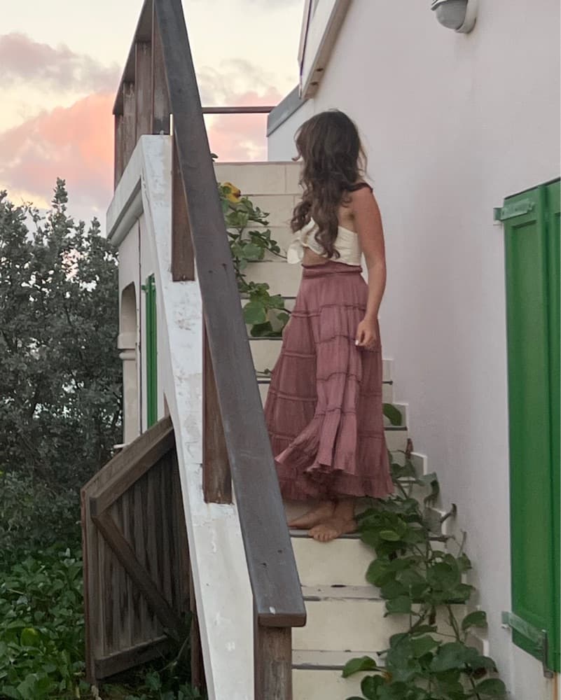 Ulla Johnson Pink Maci/ Midi Skirt  - Image 2