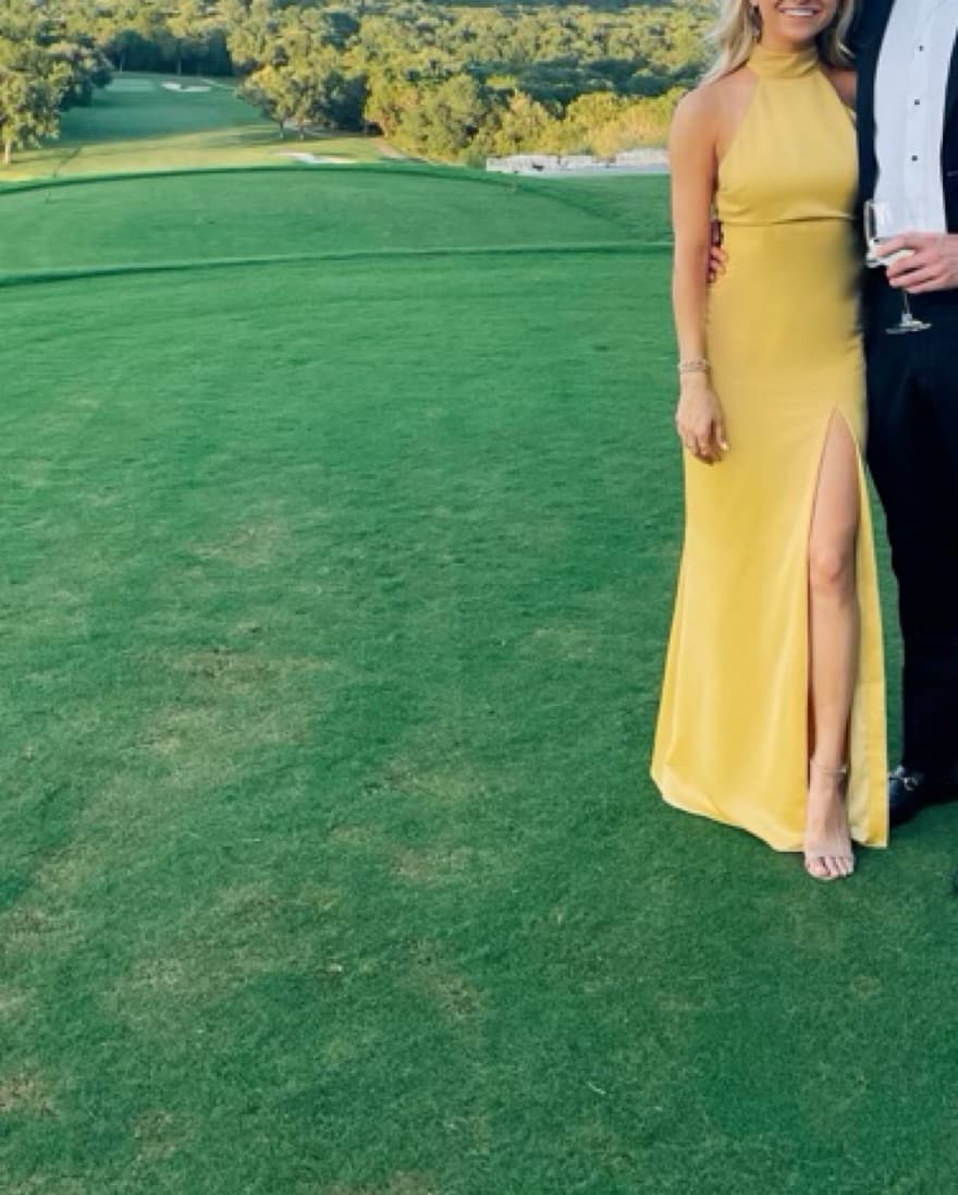 Yellow Formal NBD Dress  - Image 2
