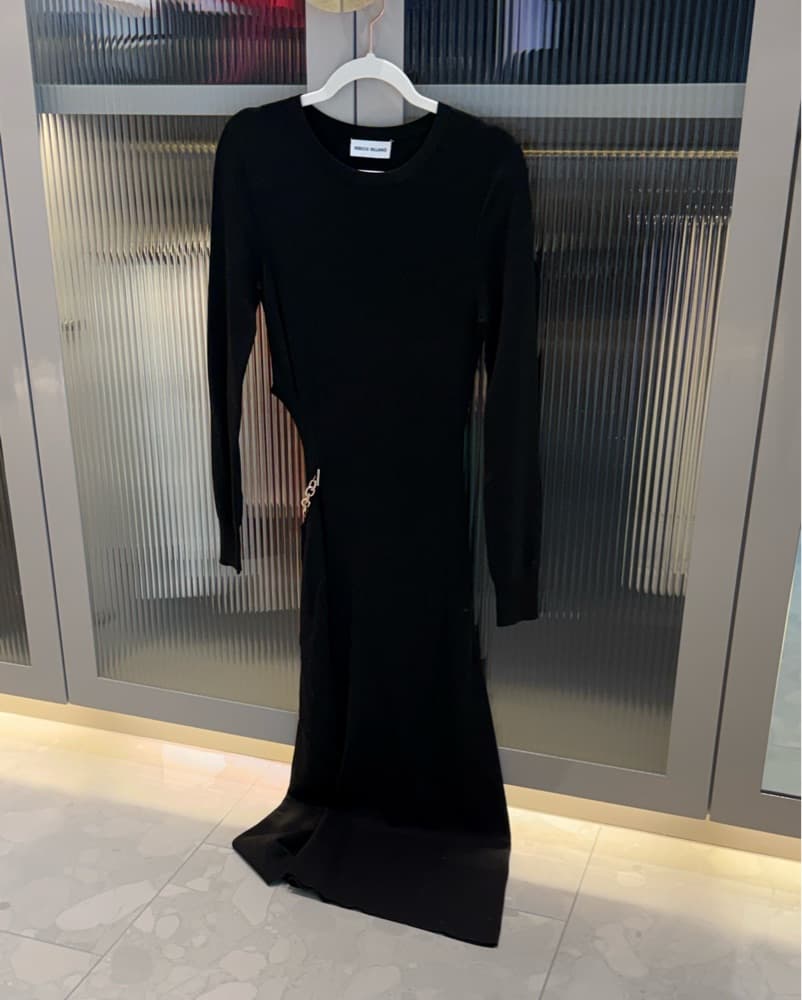 Jadye Gold Detail Dress - Image 5