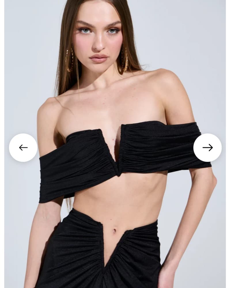 akira black skirt set - Image 2