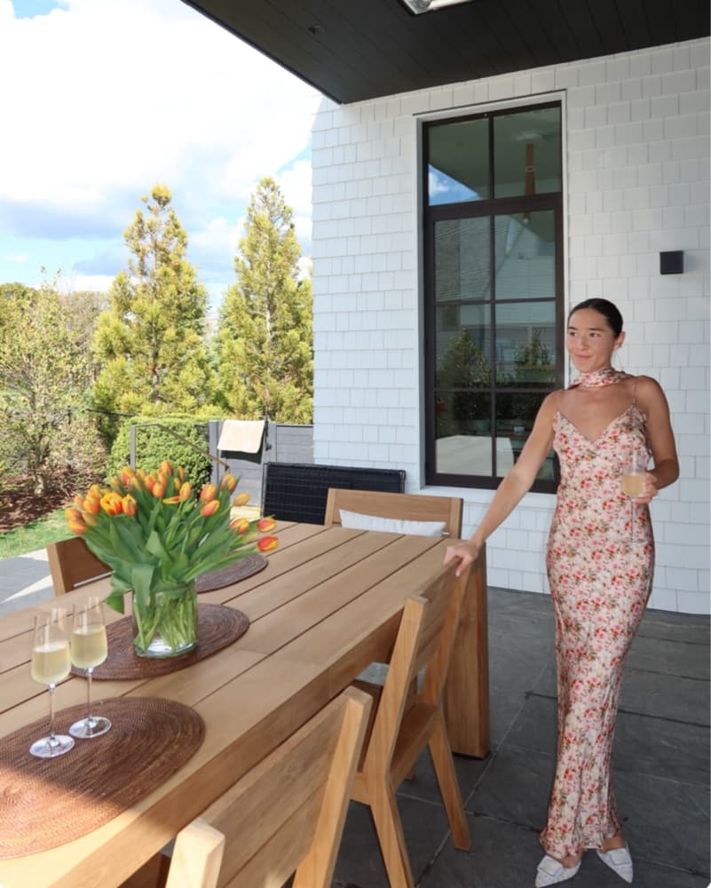 Markarian Chic Floral Print Long Dress - Image 2