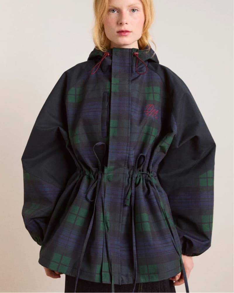 Damson Madder Liu Shower Proof Raincoat  - Image 1