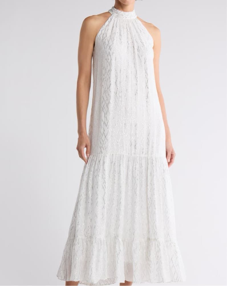  CeCe Metallic Sparkle Maxi Dress - Image 3