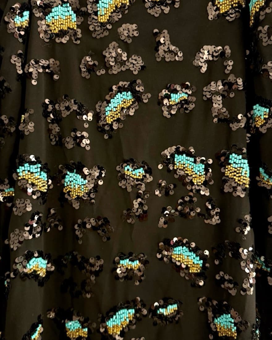 French Connection Beaded Mini Dress - Image 4