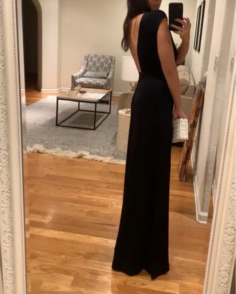 Plunge Formal Jumpsuit  - Image 3