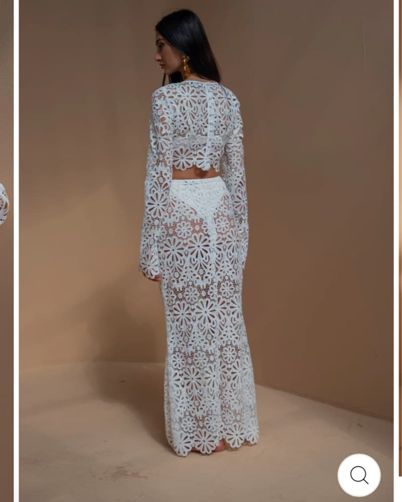 Melissa Phair | White Floral Set - Image 2