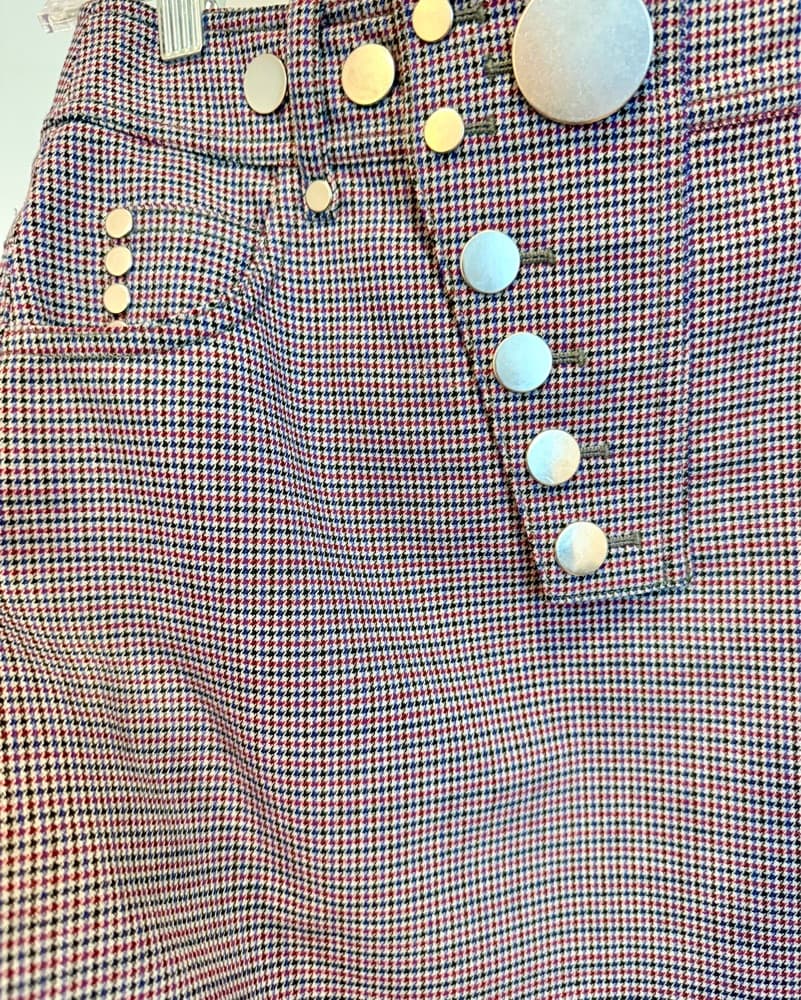 Alexander Wang Houndstooth Mini Skirt - Image 3