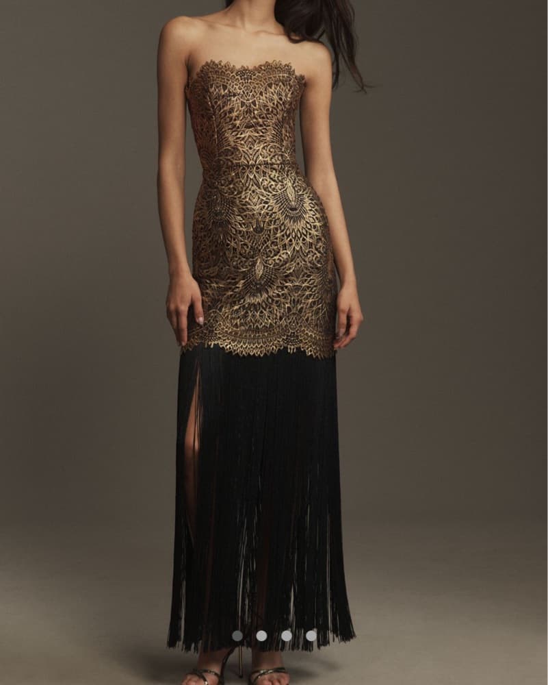 Helsi Naomi Strapless Metallic Fringe  - Image 2