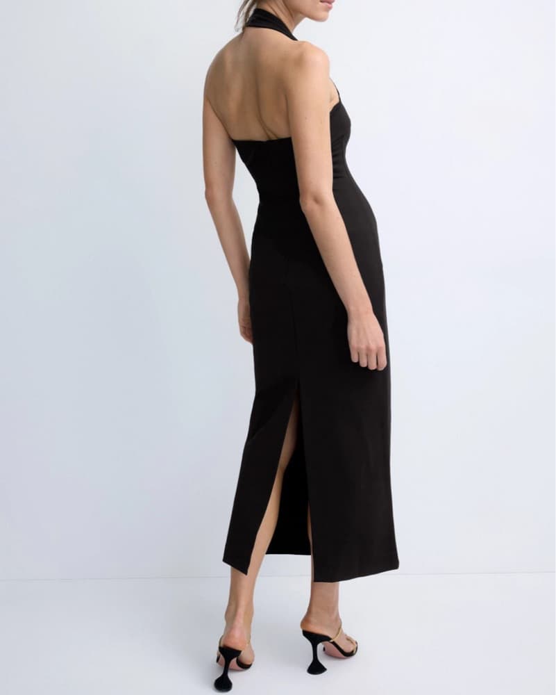  DELFI Collective Black Halter Dress - Image 4