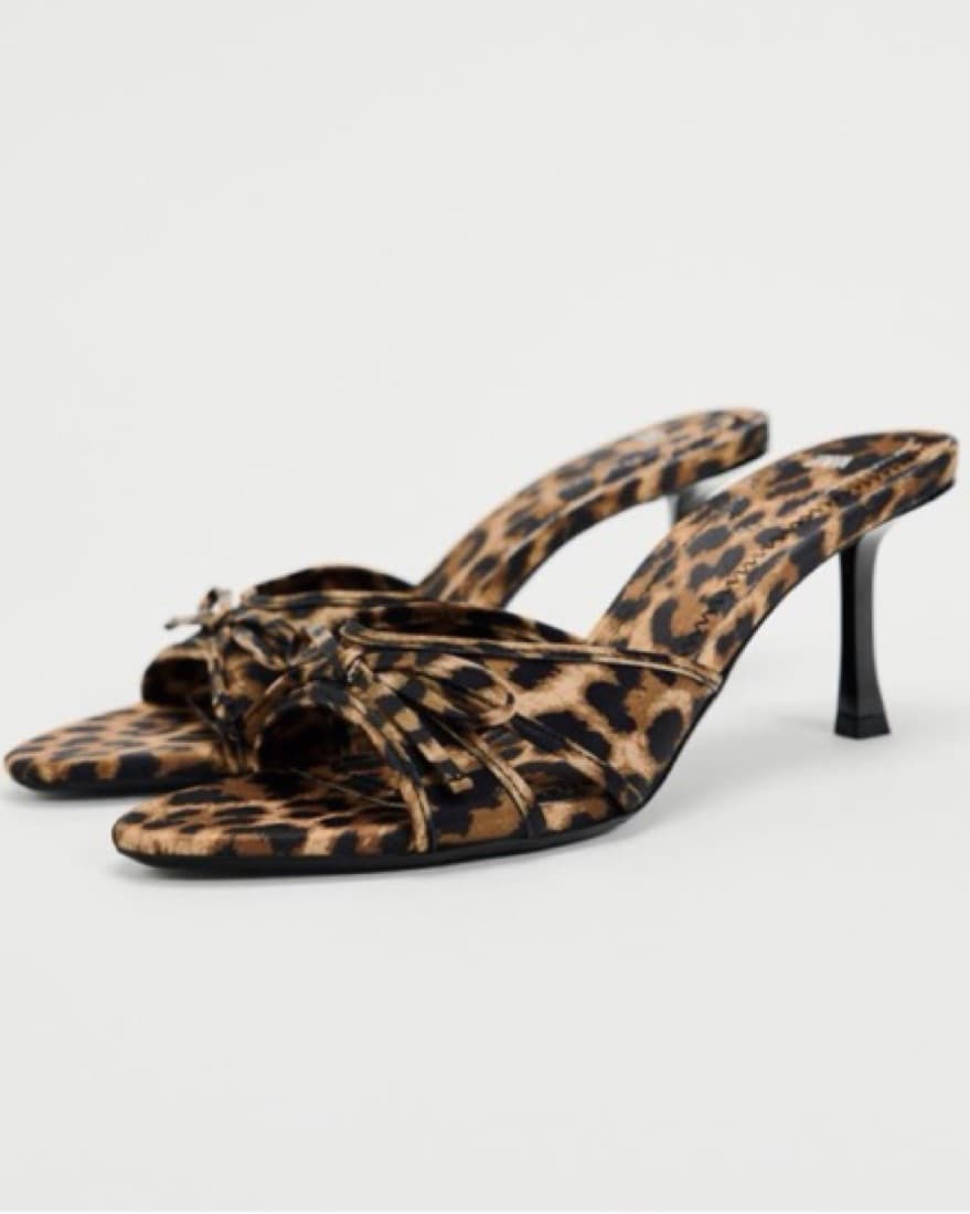 Leopoard Print Kitten Heels - Image 5