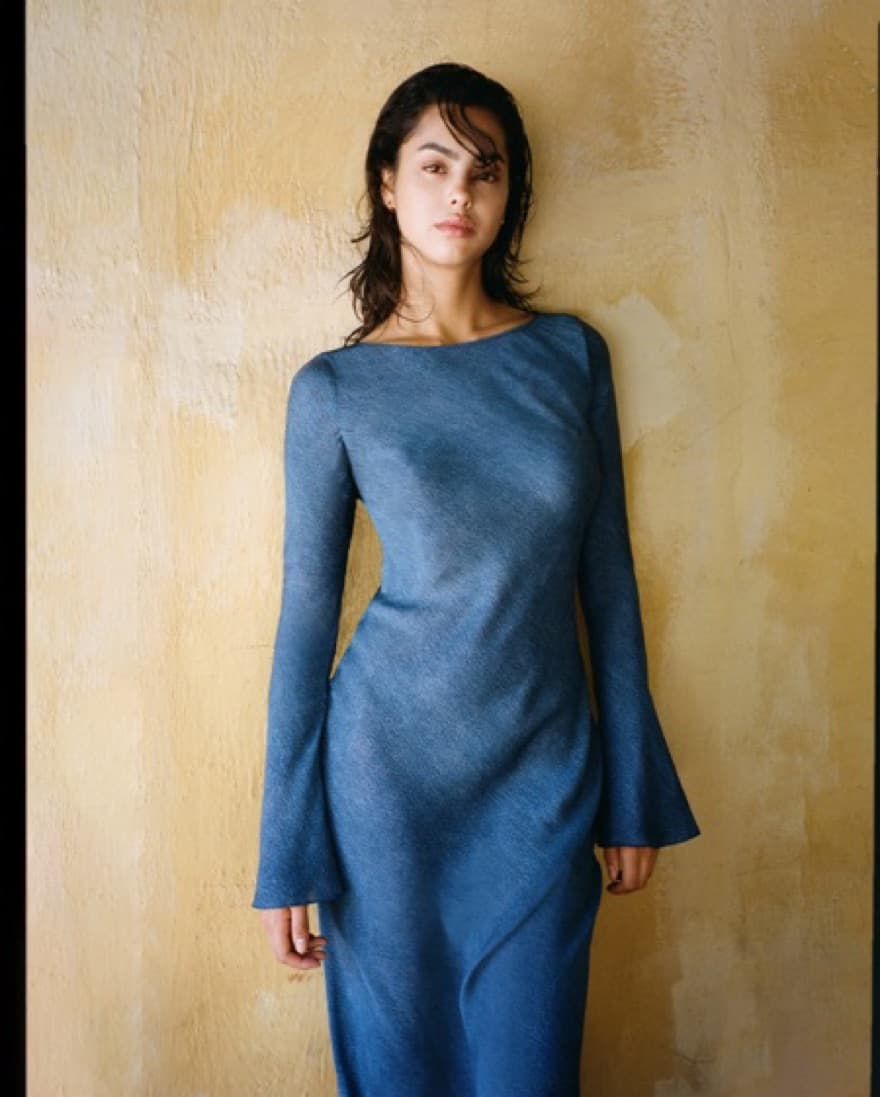 Realisation Par Gia Dress In Denim - Image 2