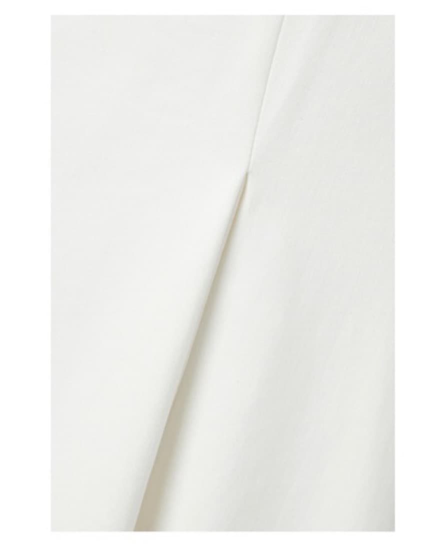 Khaite White Midi Dress - Image 4