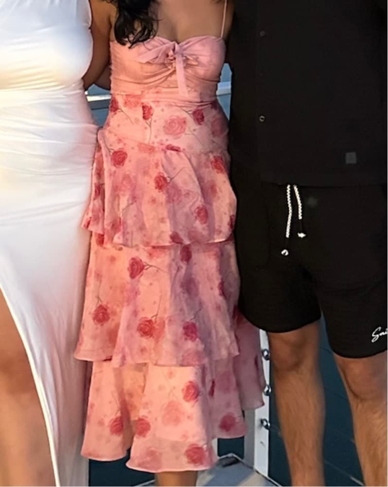 Pink Flare Dress  - Image 1