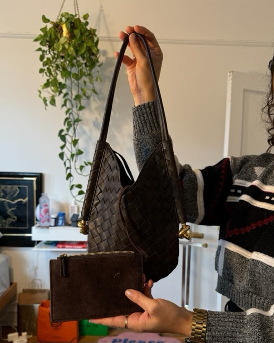 Brown Bottega Veneta Shoulder Bag - Image 3