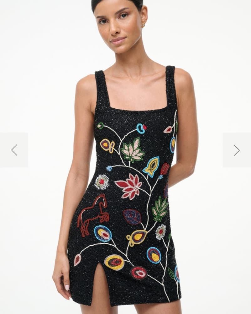 Staud Sequin Mini Dress  - Image 1