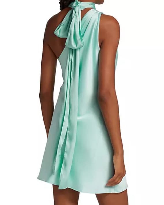 Alice + Olivia One Shoulder Mini Dress - Image 2
