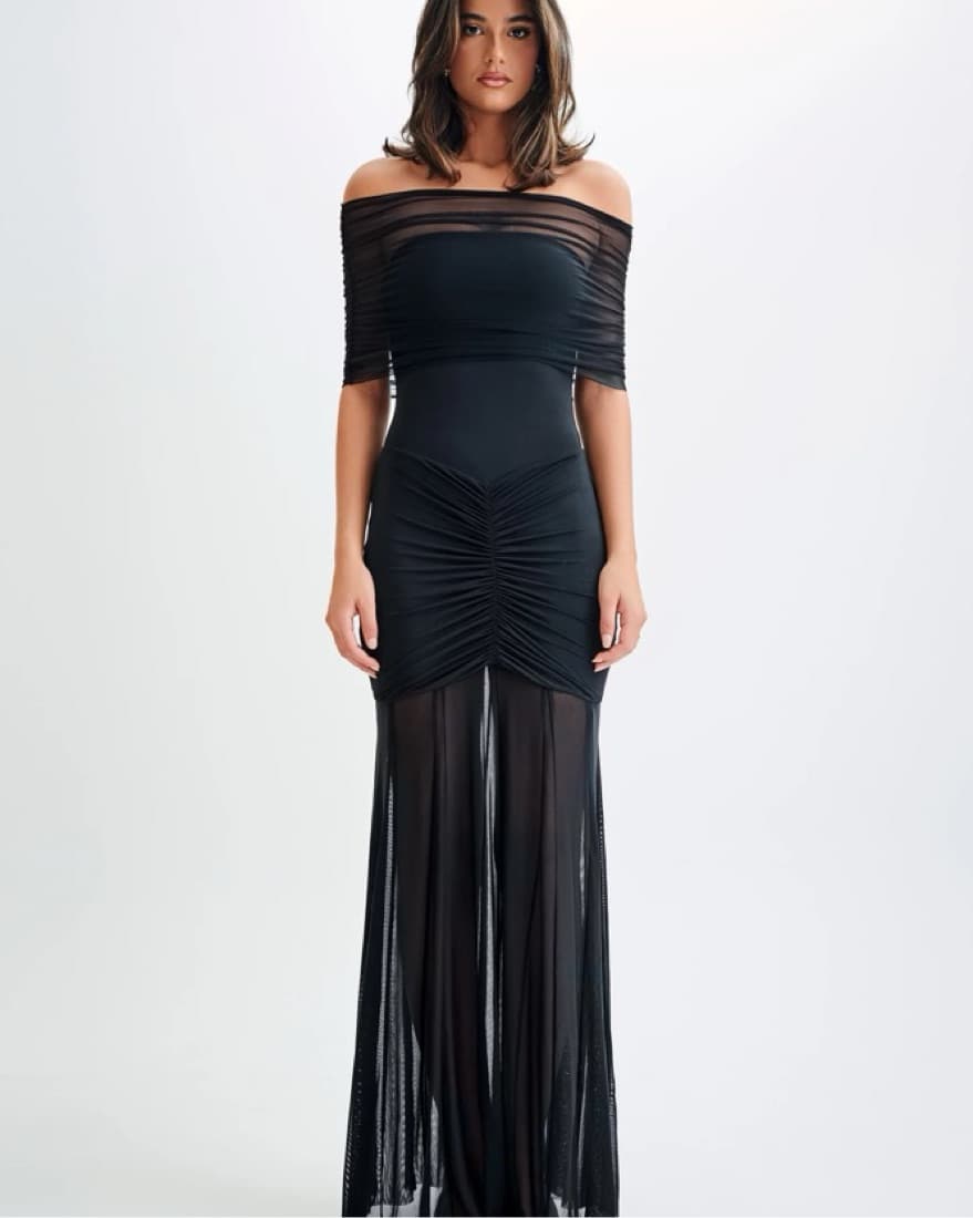 Meshki Off Shoulder Dress - Image 1
