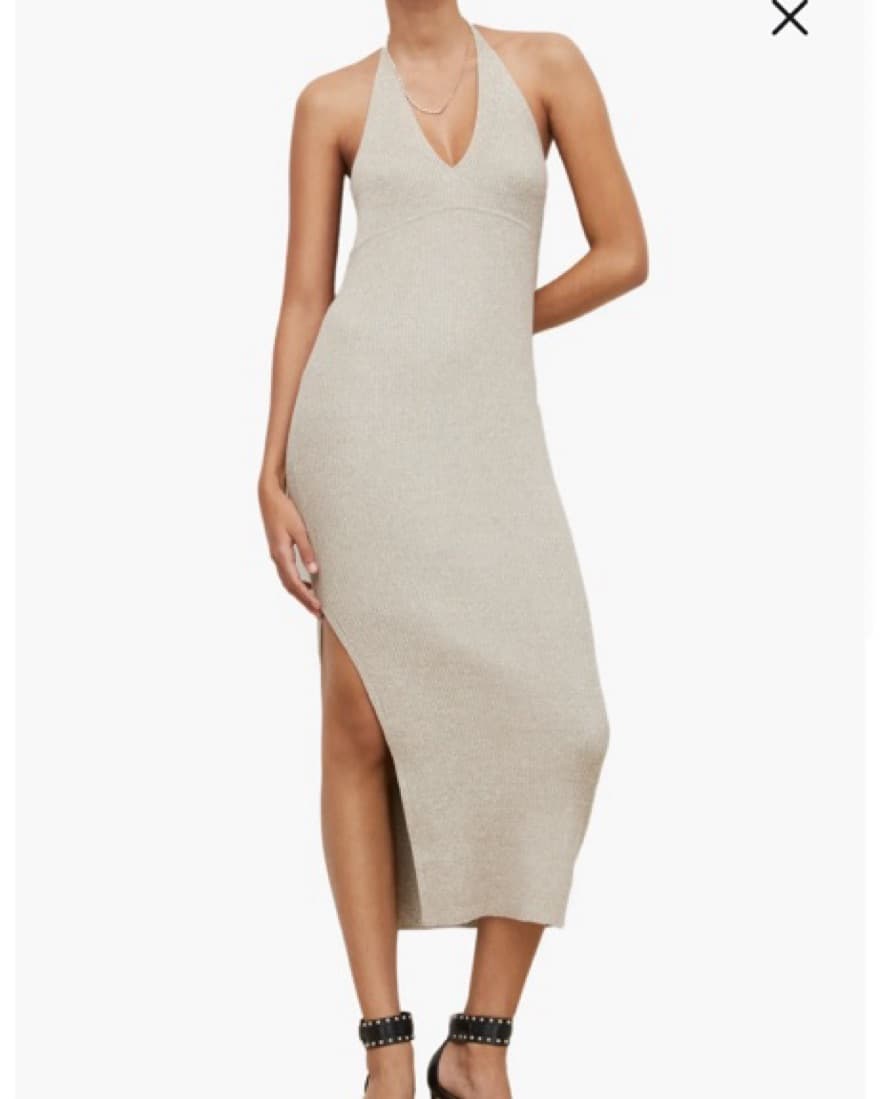 Ribbed Shimmery Dress - Image 4