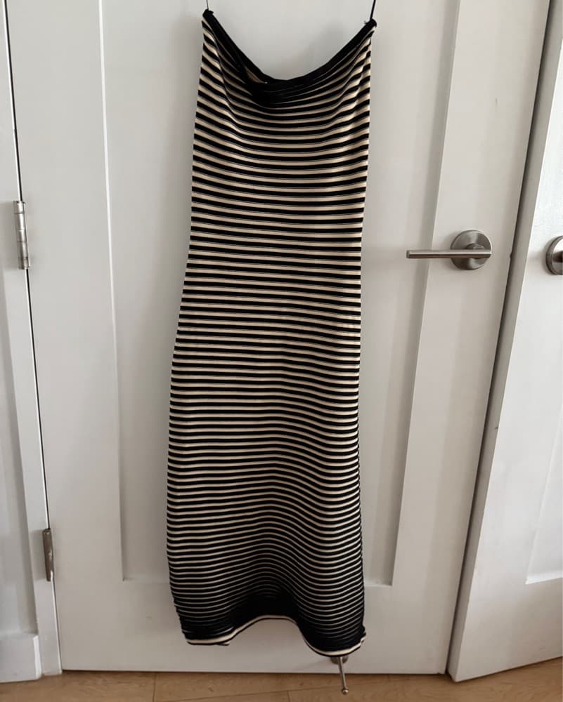 The Wolf Gang Knit Strapless Dress - Image 2