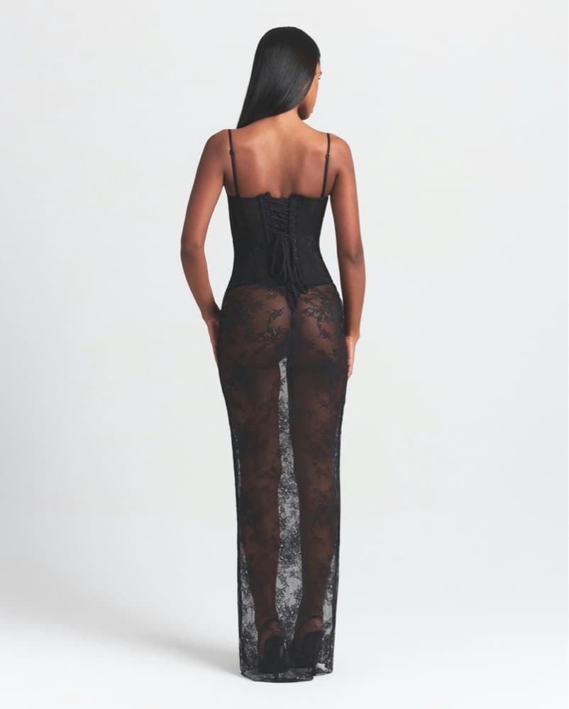 Skims Lace Dress (sold out online) - Image 4