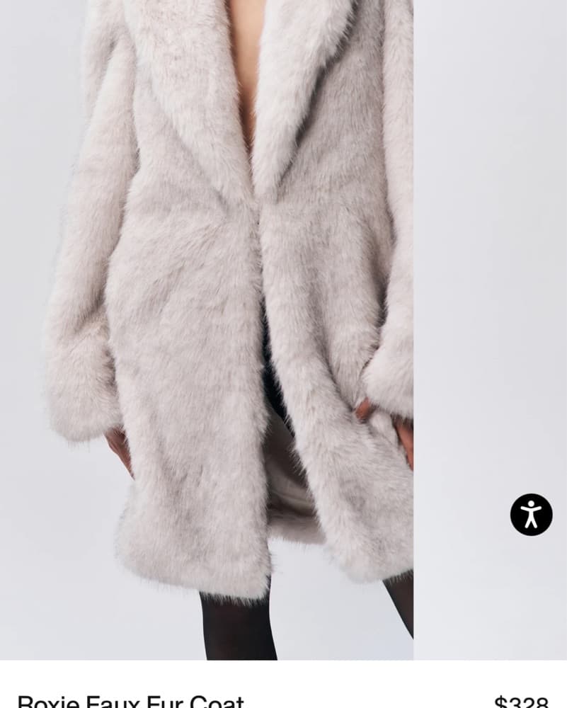 Rosie Danielle Guizio Faux Fur Coat  - Image 4