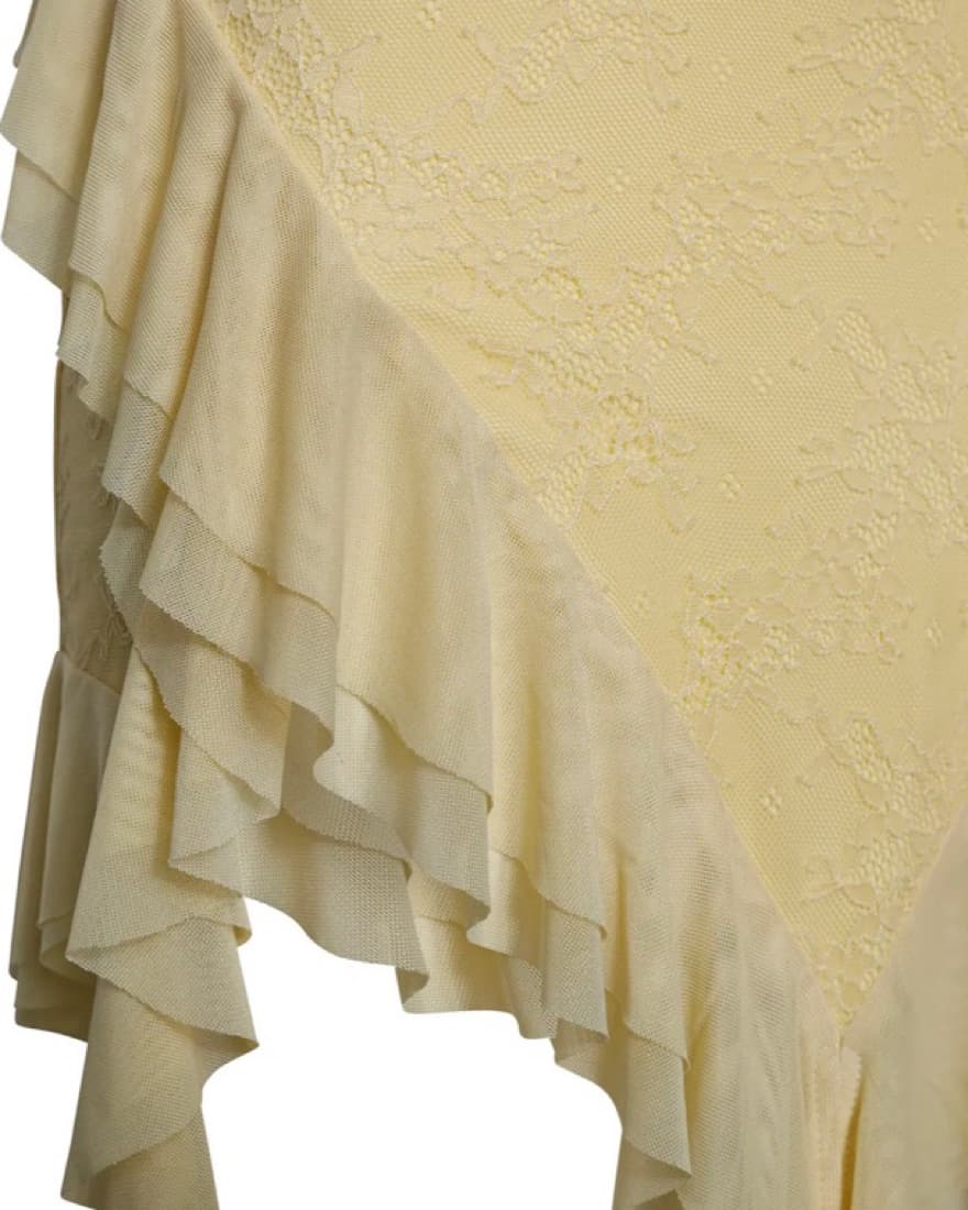PALE YELLOW NORI DRESS  - Image 5