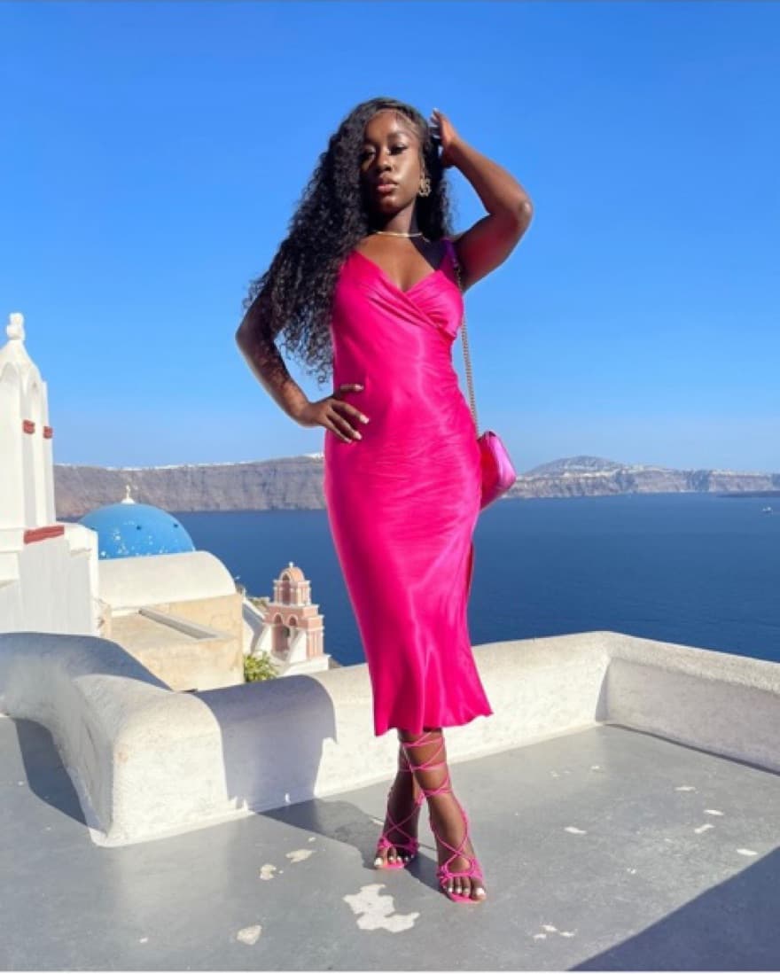 Elegant Pink Dress - Image 2