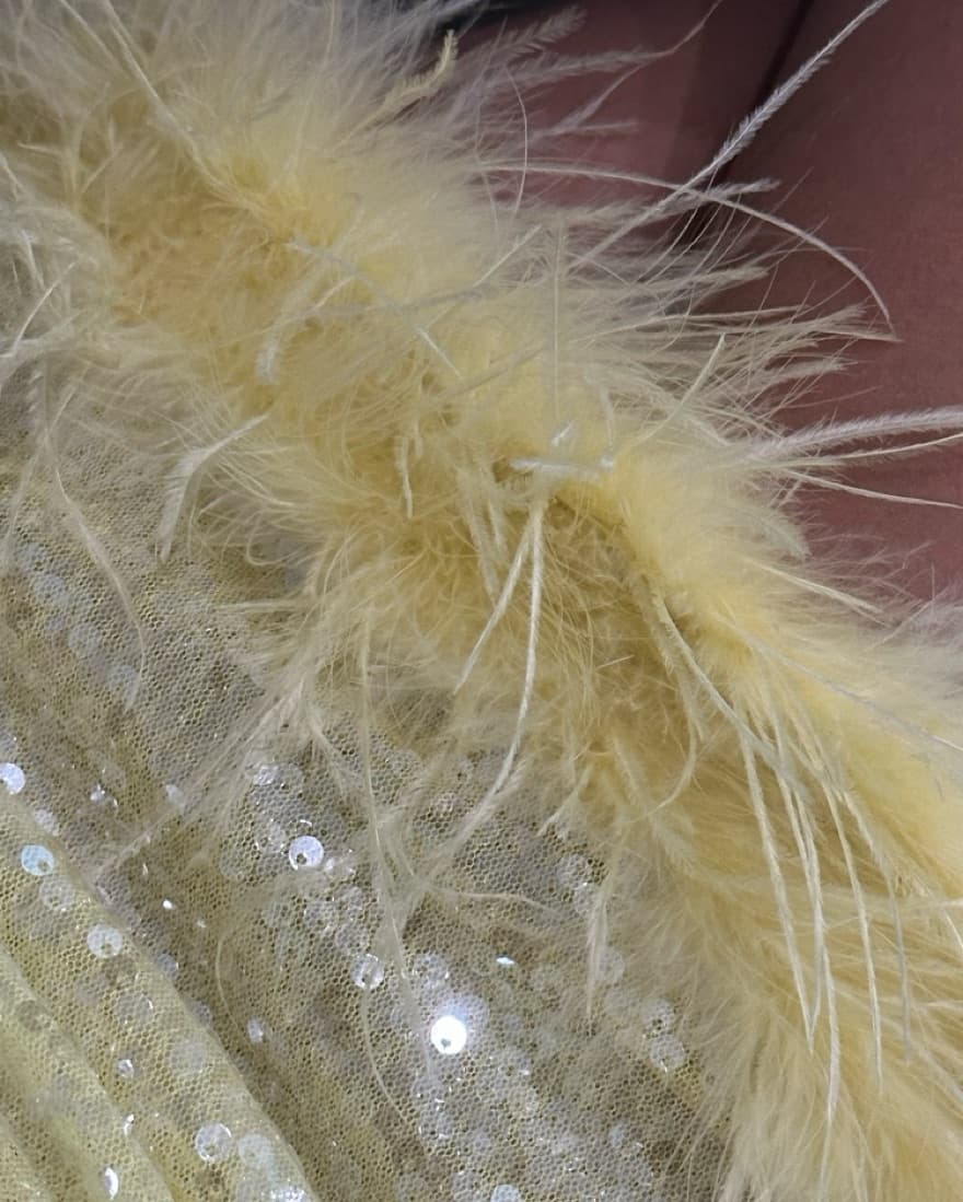 Yellow Sparkle Dress - Image 5