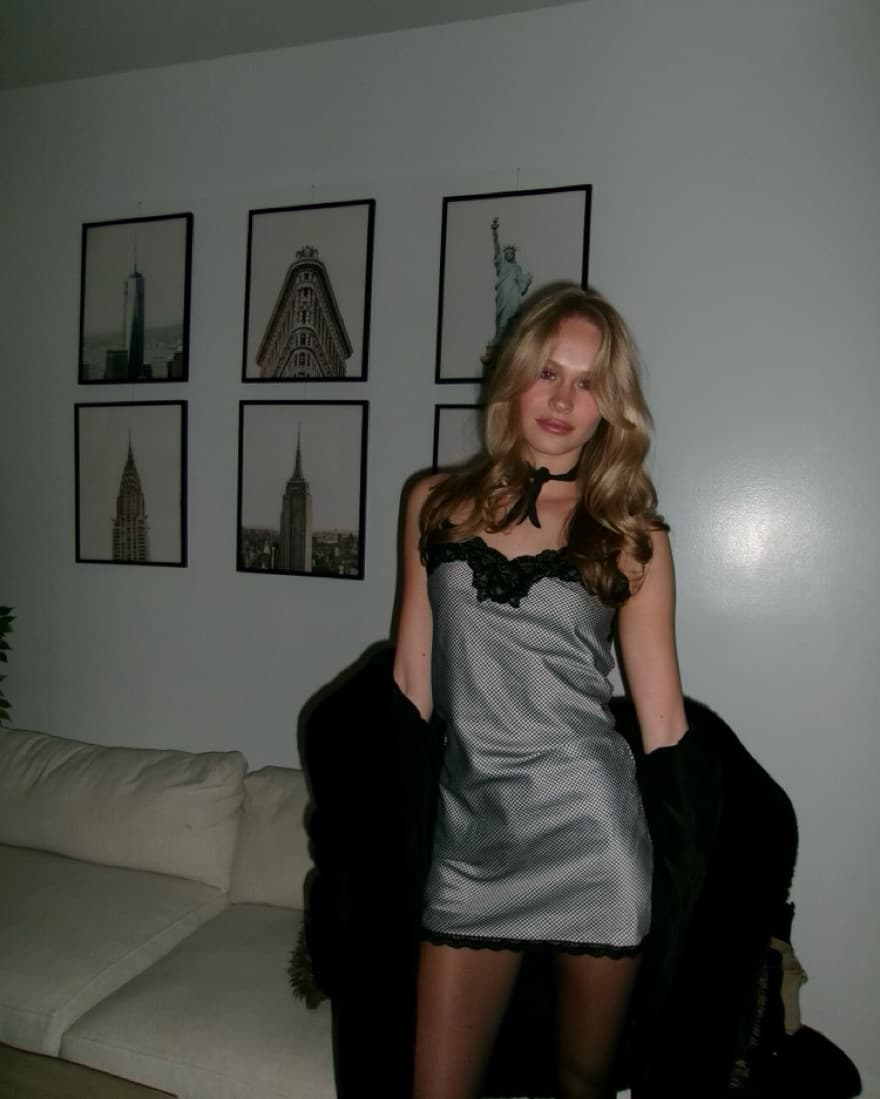 Vintage Mini Dress - Image 1