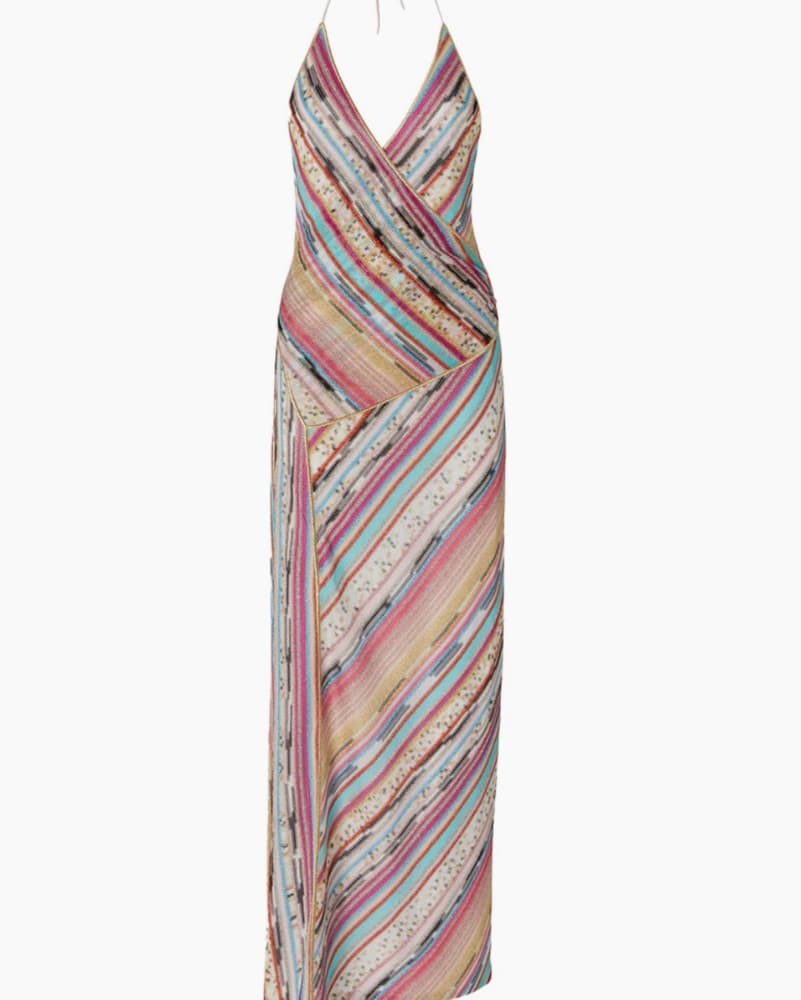 Missoni Long Halter Dress - Image 4