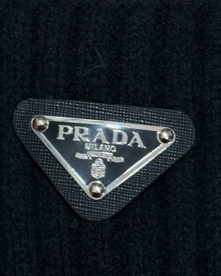 Black Prada Head Band Faux - Image 2