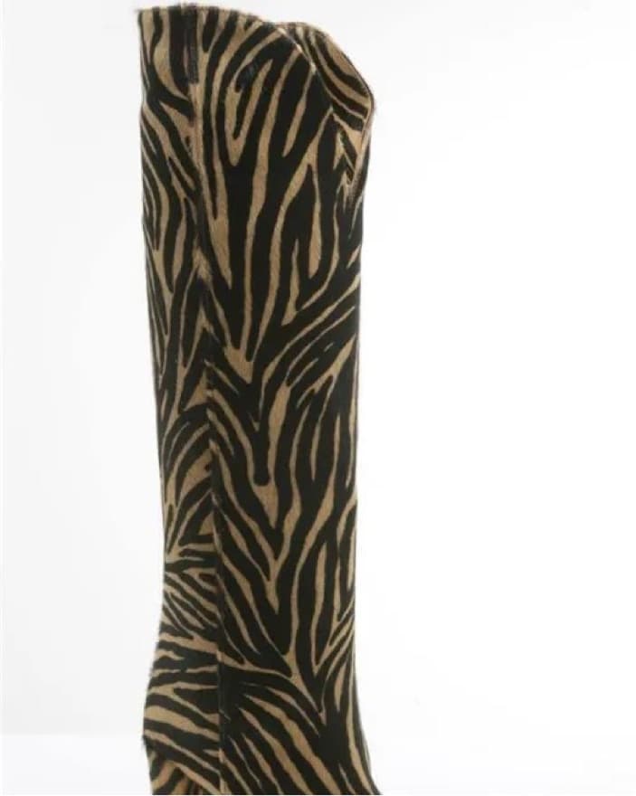 Paris Texas Zebra Print Boot - Image 5