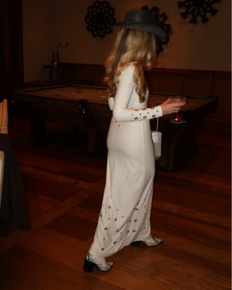 Coperni White Maxi Gown - Image 4