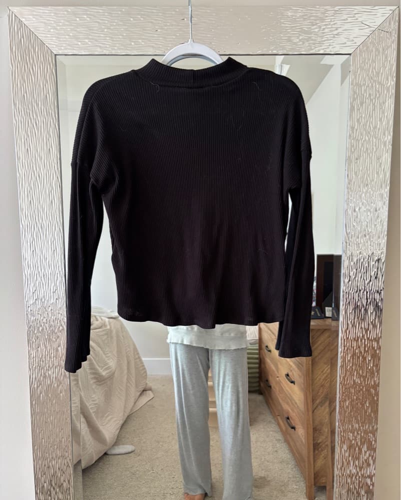 Black Long Sleeve Shirt  - Image 3