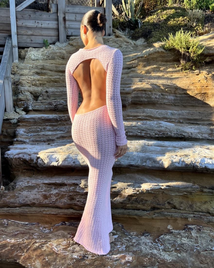 Frankies Bikinis X Guizio Crochet Maxi - Image 2