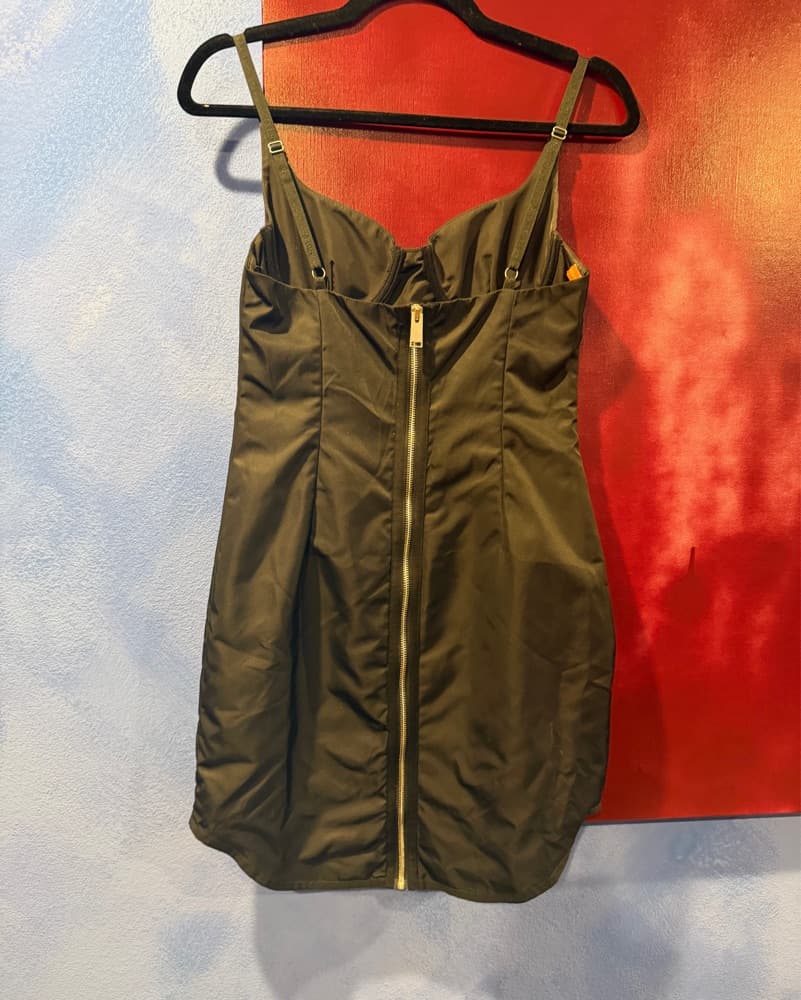 Heron Preston Mini Zip Dress - Image 5