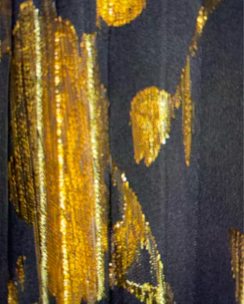 Revolve ASTR Black/Gold Party Dress - Image 3