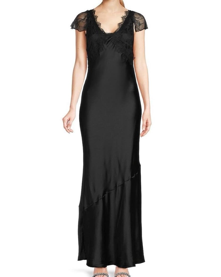 WeWoreWhat Lace Midi Slip Dress - Image 5