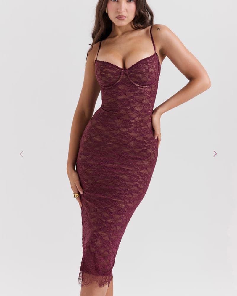 House Of CB Lace Dress - Image 5