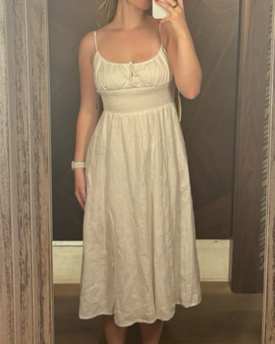 Aritzia Genoa Linen Dress - Image 2