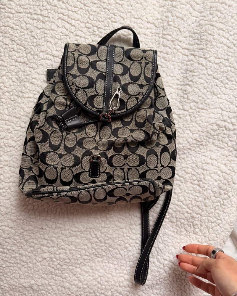 Coach backpack monogramme street wear lu - Image 1