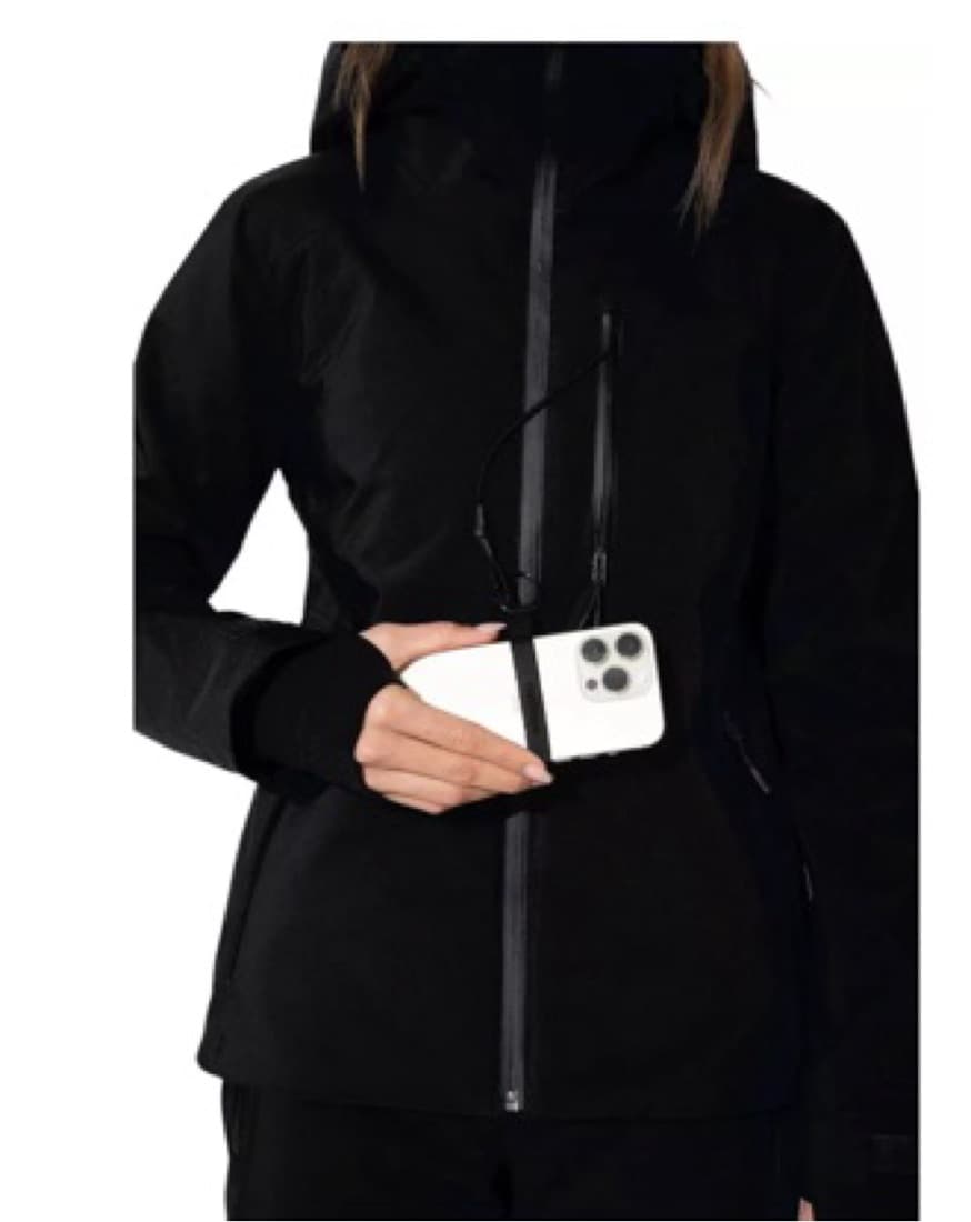 Halfdays Black Lawerence Jacket   - Image 3