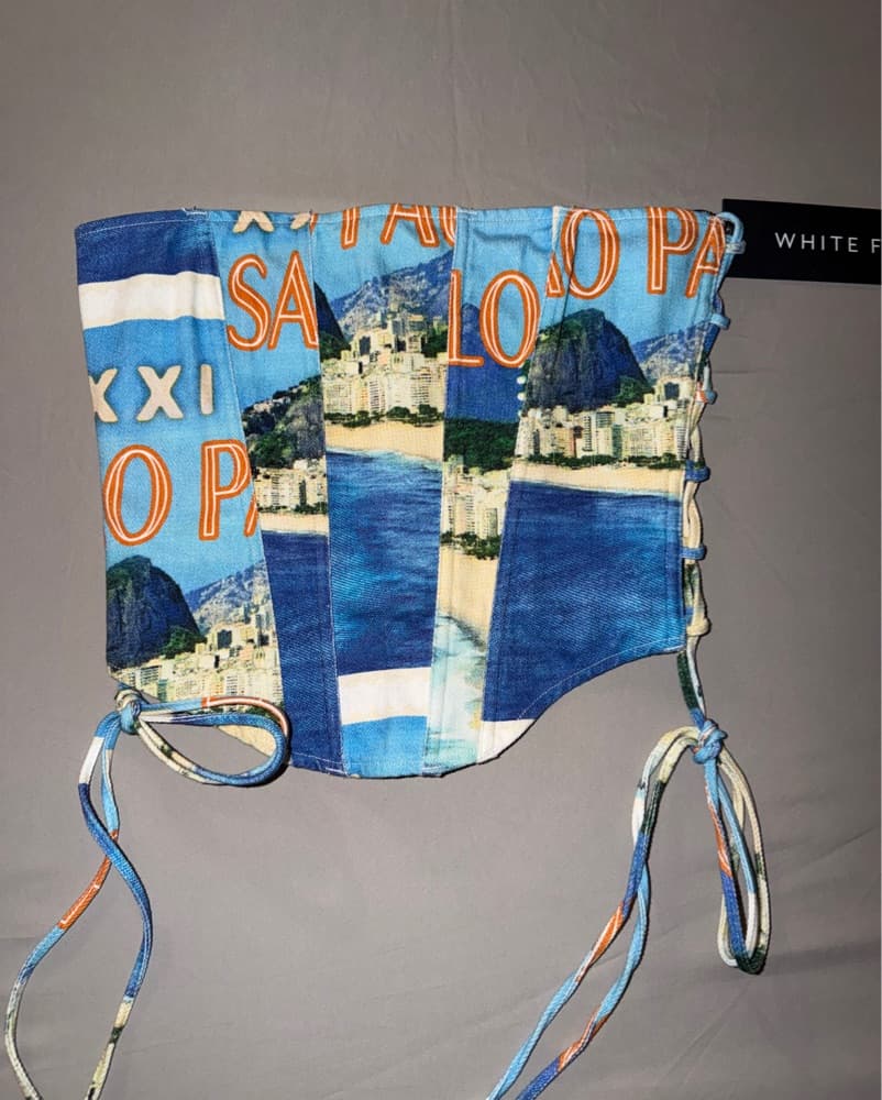 Saõ Paulo Corset White Fox - Image 1