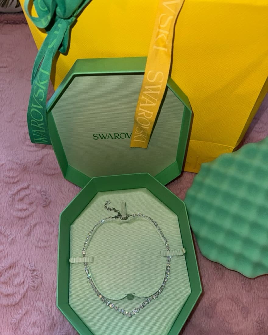 Swarovski Crystal Tennis Necklace - Image 2
