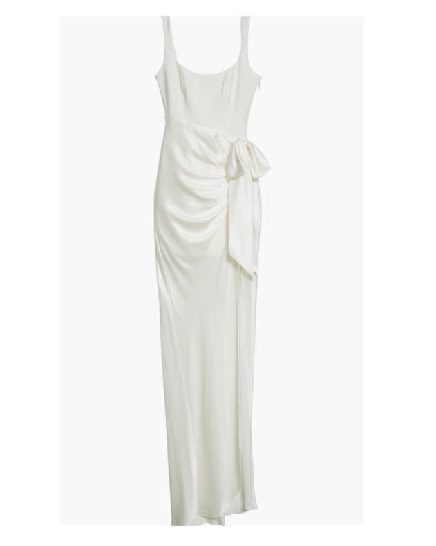  Cinq à Sept Marian Ruched Gown - Image 1
