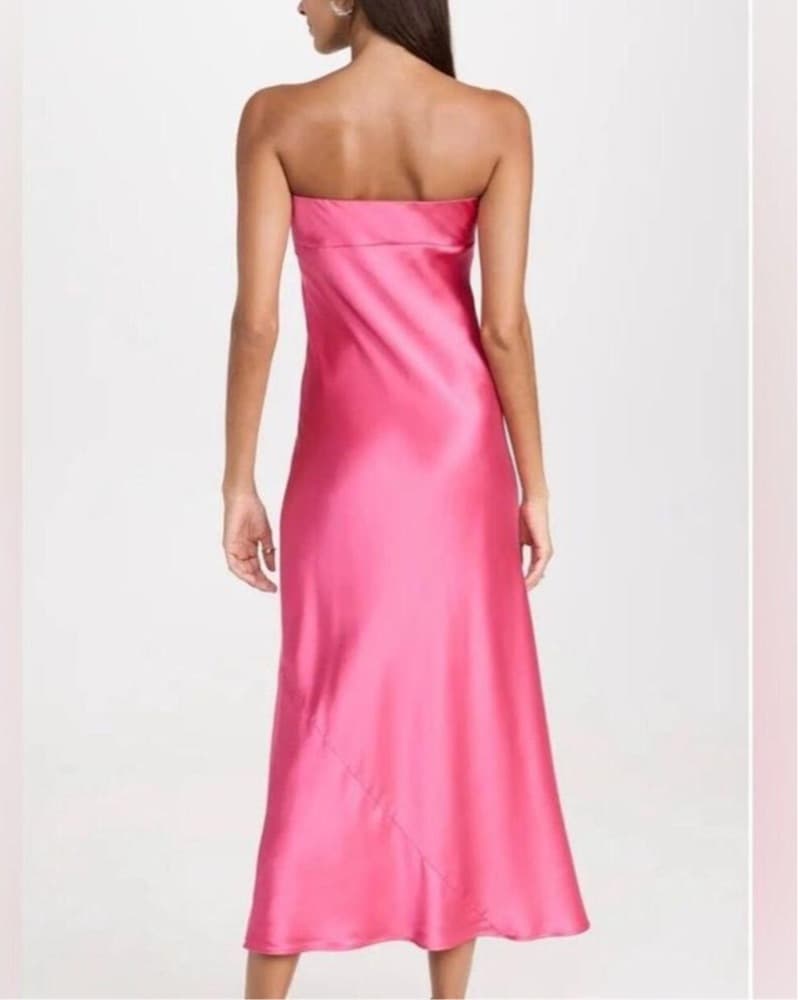 Reformation silk dress - Image 3