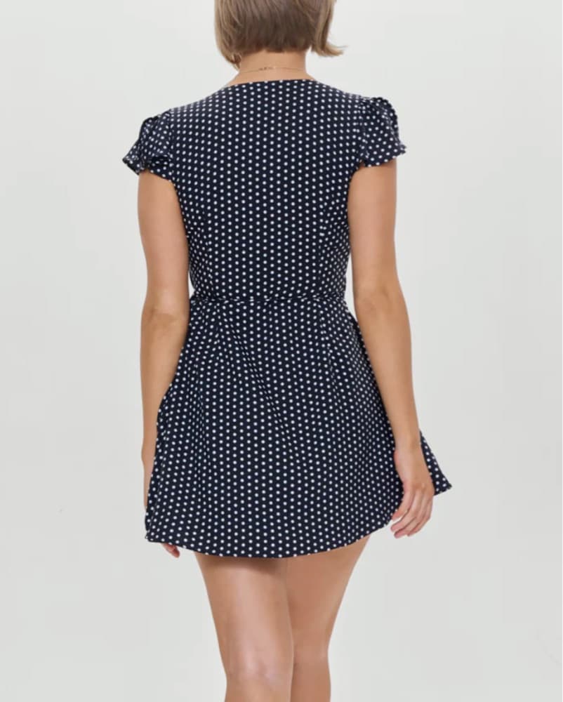 Frankies Lucy Wrap Mini Dress  - Image 2