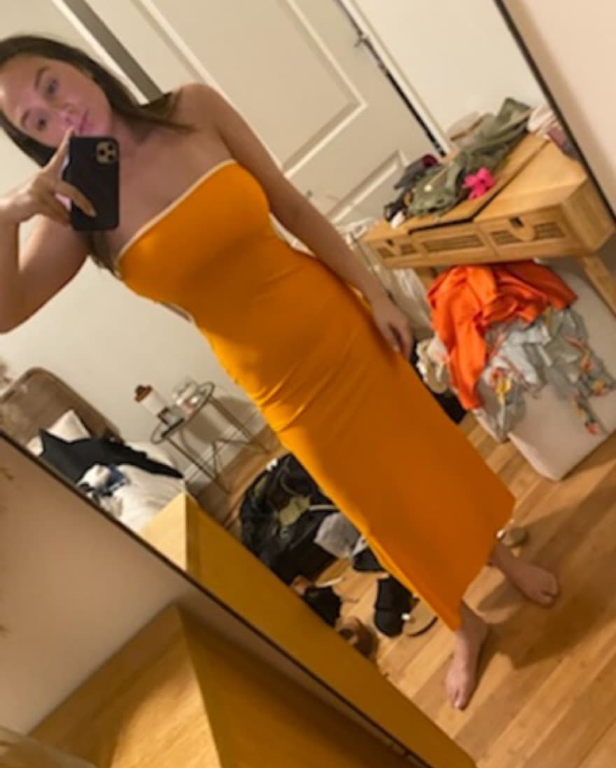 Baobab Orange Dress - Image 2